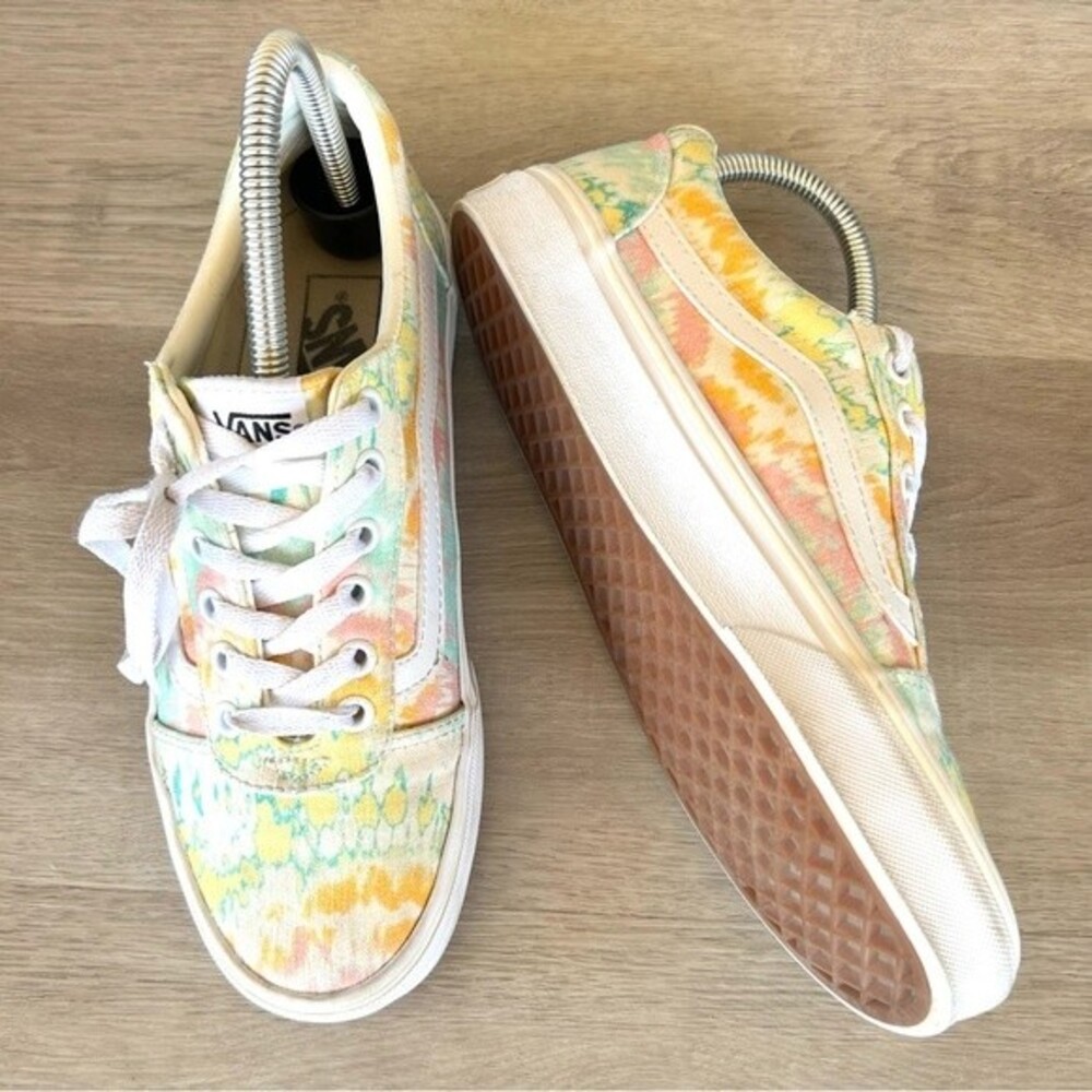 Vans Ward Tie Dye Sneakers 500714 Size 7.5 Women